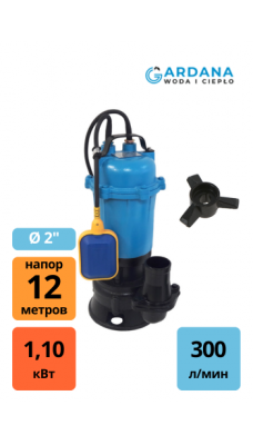 Фекальный насос FEKACUTTER 1.1 GARDANA (с измельчителем) Фекальный насос FEKACUTTER 1.1 GARDANA (с измельчителем)